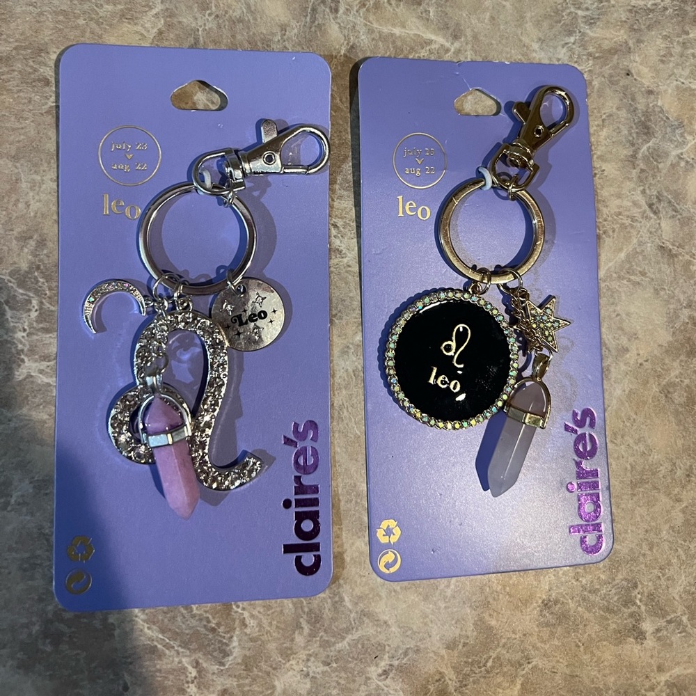 💛3 for $16 Sale/Leo Zodiac Keychains